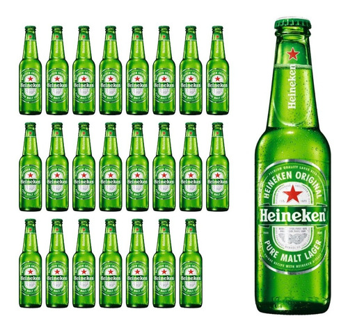 Porrón Heineken 330ml Caja X 24 Unidades