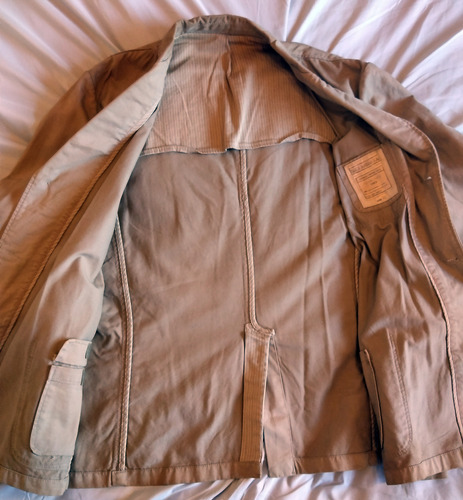 Saco Gabardina Hombre Xxl (Usado)
