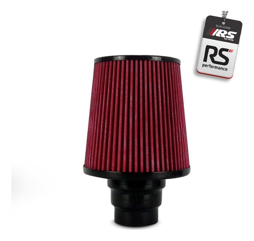 Imagem 3 de 7 de Filtro De Ar Esportivo Duplo Fluxo Multi678rsdl Vermelho