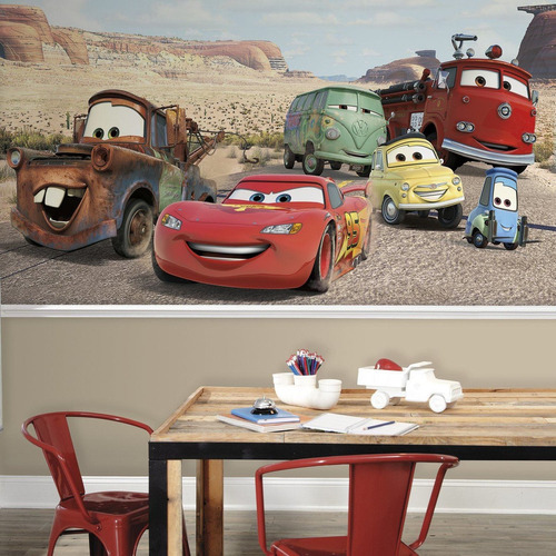 Vinilo Decorativo Pared [1ehfhir6] Cars Desert Disney