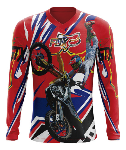 Jersey Cobertura Completa Para Motocross