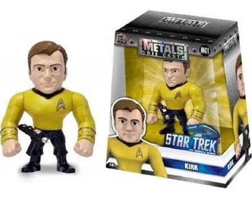 Figura Metals moldeado a presión Star Trek Kirk M411 Jada Toys Dtc