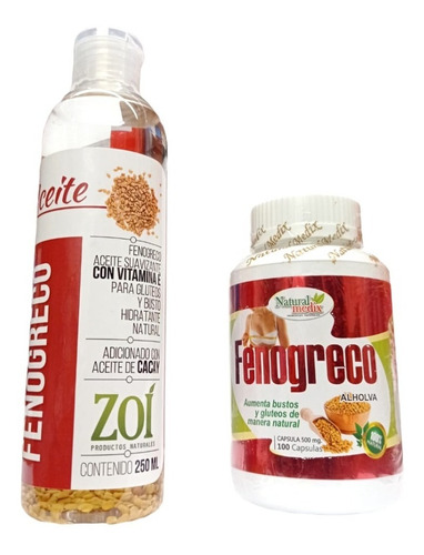 Aceite Fenogreco 250 + Capsulas