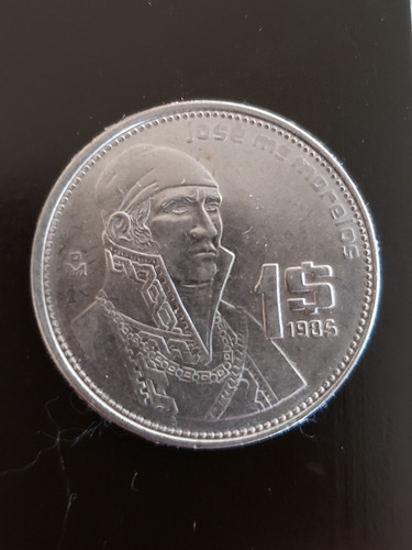 Moneda De Coleccion De 1985 De José María Morelos Y Pavon 