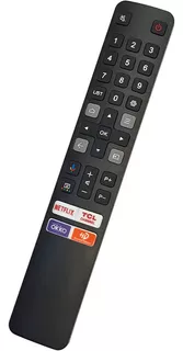 Control Remoto Compatible Para Tv Tcl Smart 4k Moderno
