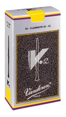 Set De 10 Cañas Vandoren V12 Cr1925 Para Clarinete #3