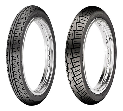 Par De Pneu 275-18 + 90/90-18 Maggion Winner Suzuki Yes 125