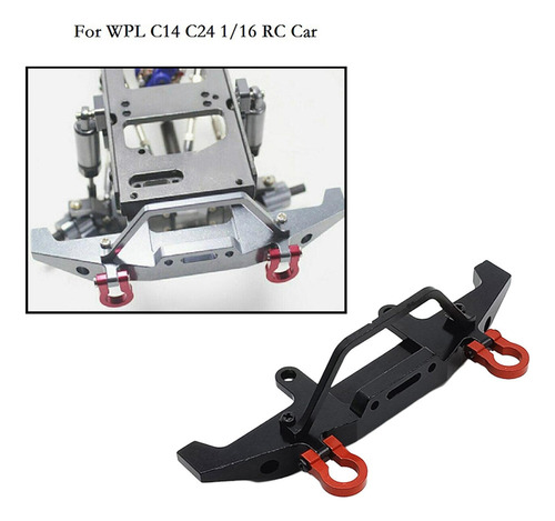 A A Parachoques Delantero De Metal For Wpl C14 C24 4x4 1:16