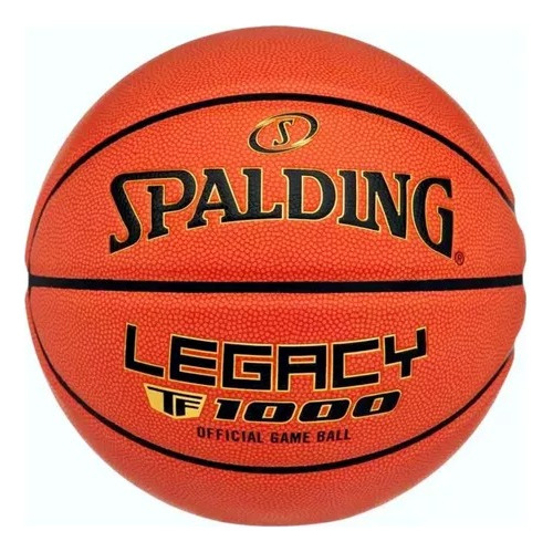 Pelota Básquet Spalding Tf-1000 Legacy Fiba N°7 Cuero Lmr