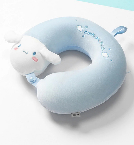 Almohada, Cojín De Viaje Cinnamoroll, Sanrio Original.