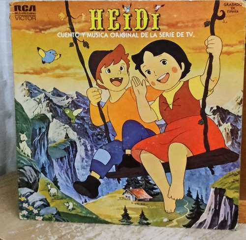 Heidi: Cuento Y Musica Original De La Serie De Tv, Lp-vynil 