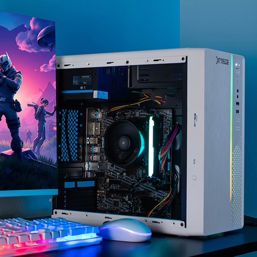 Xtreme Pc Gaming Amd Radeon Vega 3 Athlon 3000g 3.5 Ghz Dual Core 16gb Ssd 500gb Wifi