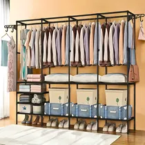 Comprar Estante Cabideiro Roupas Arara De Roupas Sapateira Rack
