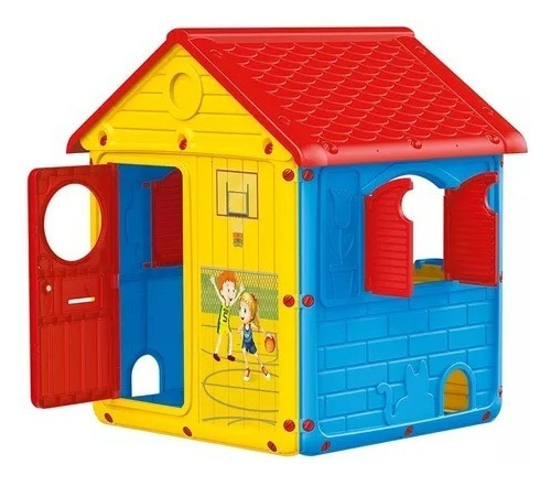 Casa De Juegos City Tricolor - Kidscool