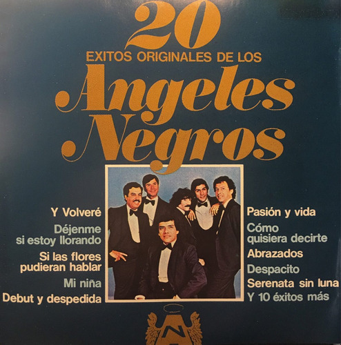 Cd Angeles Negros 20 Exitos Originales - Y Volvere