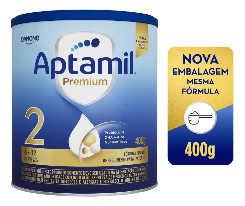 Fórmula Infantil Aptamil Premium 2 400g Danone