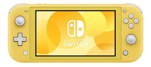 Console Nintendo Switch Lite 32gb Amarelo Amarelo