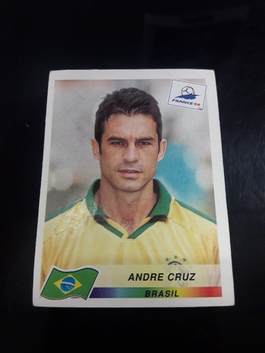 Mundial Francia 1998. Figurita N° 20. Andre Cruz. Mira!!!!