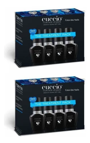 comprar 2 Kit Blindagem Diamante Prep, Fuse, Base, Top Coat Cuccio