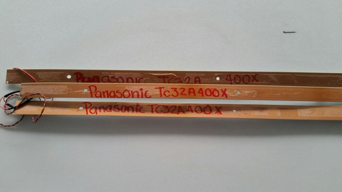 3 Tiras De 7 Leds Panasonic Tc32a400x (Usado)