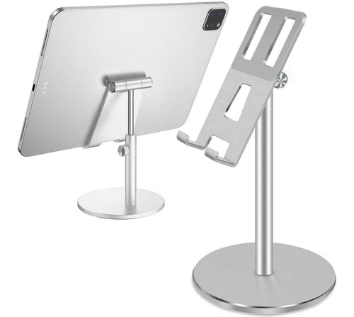 Soporte Base Para iPad Tableta Celular Ajustable Metal  