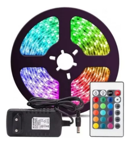 Tira Led Rgb 2835 Bluetooth Luces Led 5m Controlada Por App