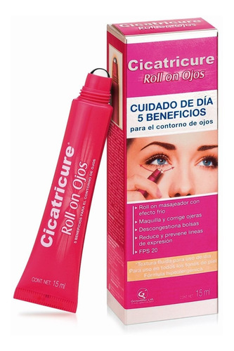 Crema Cicatricure Roll On Contorno De Ojos 15 Ml.