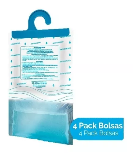 Absorbentes De Humedad 4 Bolsas X400 Gramos Cada Uno 