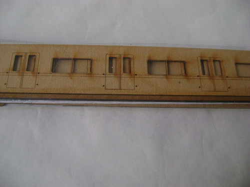 Imagen 4 de 6 de Nico Coche Toshiba C/furgon Fcgu Kit Fibrofacil H0 (mnt 90)