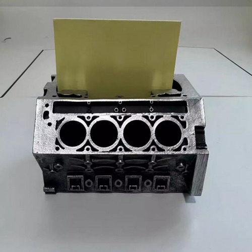 Tarjetero Y Portalápices Engine Block Para Tarjetas De Prese
