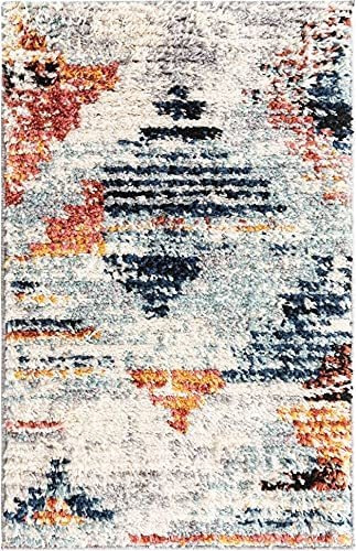 Alfombra 2x3 Pies - **** Tucson Collection Rug 2x3 Multi Low