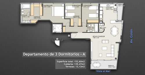 Departamentos 2 Y 3 Amb. Frente Al Mar.