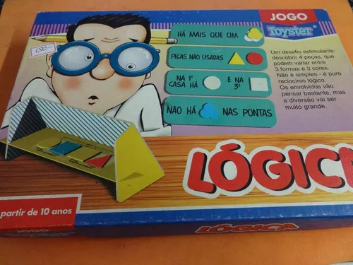 Jogo Antigo Lógica Toyster Completo Colecionador Raridade