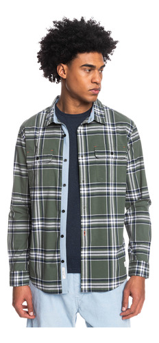 Camisa Ml Kirkham Emea (cqy1) Quiksilver