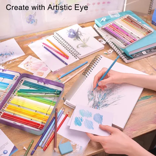 Lápices De Colores Artistic Eye 72 Piezas Minas Suaves