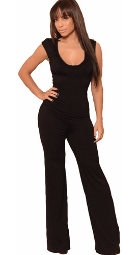 Elegante Palazzo Jumpsuit Dama Moda Casual 5203