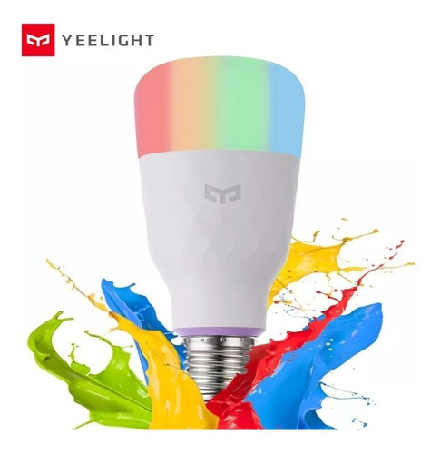 Lâmpada Xiaomi Yeelight Smart Led Bulb 1s Color E27 Wi-fi
