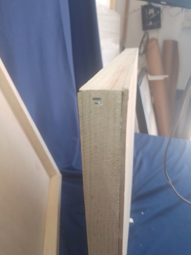 Bastidores De Madera Con Tapa De Mdf 50x64 Y 53x70cm