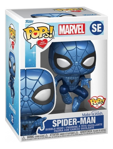 Funko Pop Marvel Make A Wish Spiderman 