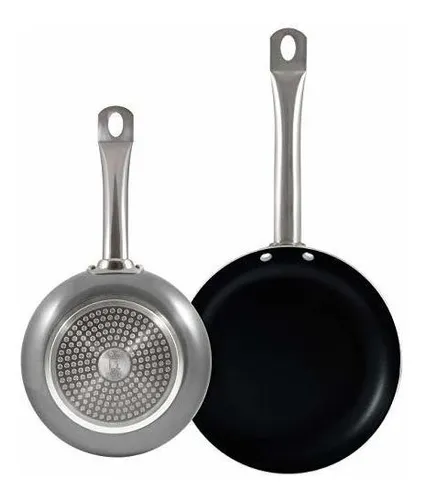 Bergner Professional Chef Platinum 2 Frying Pans + 4, Alumin