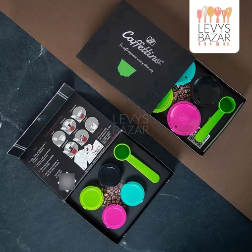 Kit 4 Capsulas de Café Reutilizables Nespresso - Byta Mercado