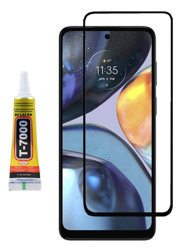 Tela Touch Display Frontal Para Moto G22 Xt2231 + Cola + Pel