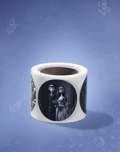 El Cadáver De La Novia/ Victor Y Emily /calcamonias Góticas