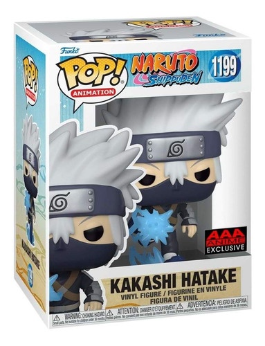 Funko Pop Kakashi Naruto Shippuden Aaa Exclusivo