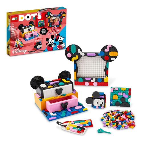 Lego Dots Mickey & Minnie Mouse Back-to-school Project 41964