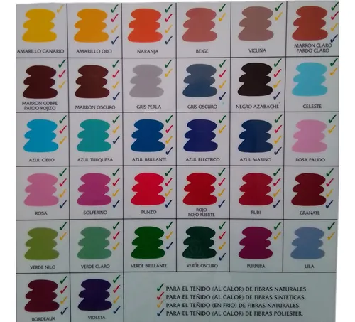 Colibri Anilina Para Teñido En Frio X 20 G Color Solferino