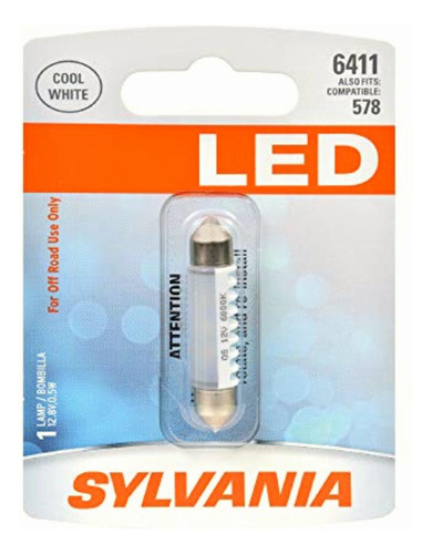 Sylvania 6411sl.bp Festoon Foco Led Blanco, Paquete De 1