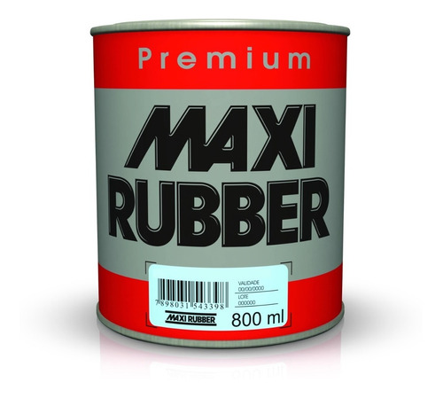 Masilla Plastica C/ Cat. Maxi Rubber Auto.x0.9kg M20