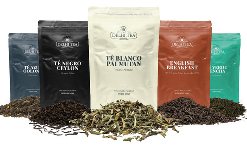 Imagen 2 de 3 de Te Hebras Delhi Tea Origen Te Blanco Pai Mutan X 40g Doypack