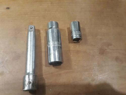Lote De Llaves Varias, Alargue Y Tubos Gris (Usado)